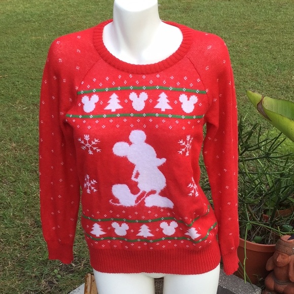 Disney Sweaters - 🎄NWT Disney Mickey Mouse Xmas Sweater Must Have🎄